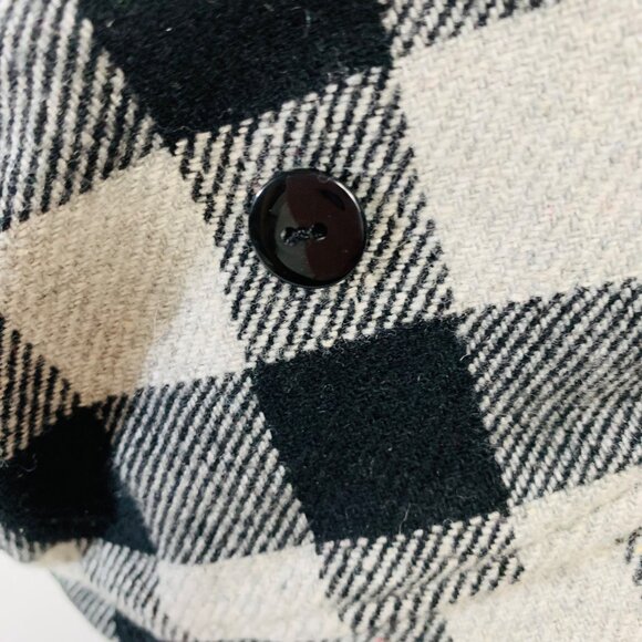 Buffalo Plaid Trapper Hat Thinsulate Insulation Winter Black Gray Checkered Flap - Picture 11 of 16
